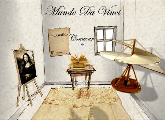 infografico de leonardo da vinci